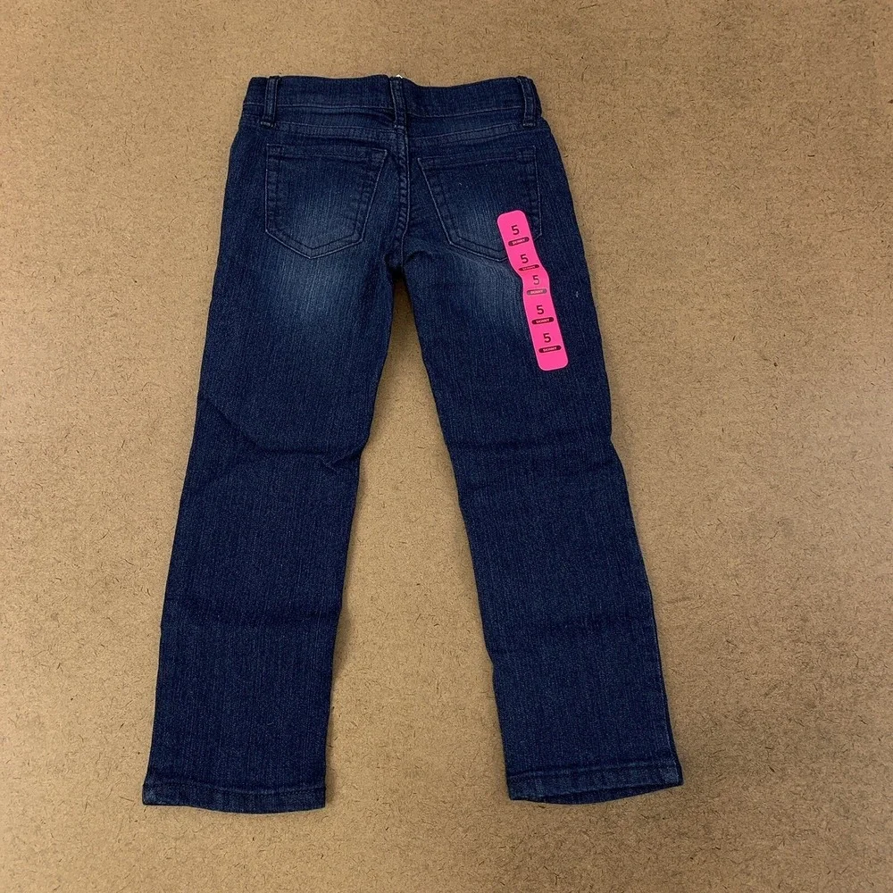 The Children's Place Girls Size 5 Dark Wash Basic Skinny Jeans NWT